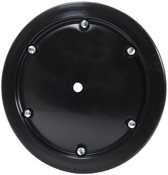[ALL44246] Universal Wheel Cover Black 6 Q-Turn Fasteners - 44246