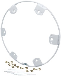 [ALL44247] Wheel Ring Round Style Steel 6 Fastener Q-Turn - 44247