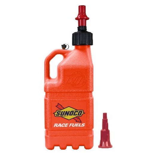 [RAJR7500OR-FF] Adjustable Vent 5 Gallon Jug w/ Fastflo Lid 1 Pack, Orange - R7500OR-FF