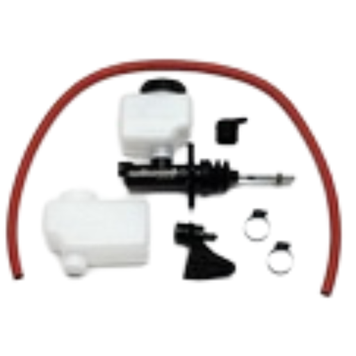 [WIL260-10373] CLOSEOUT -Master Cylinder Compact 13/16 in Bore 1.120 in Stroke Direct or Remote Reservoir Aluminum Black Paint Kit WIL260-10373