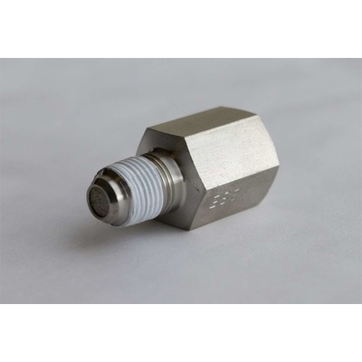 [ATM3279] CLOSEOUT -Fitting Restrictor Straight 1/8 in NPT Female to 1/8 in NPT Male Brass Natural Mechanical Fuel / Nitrous Pressure Gauges Each ATM3279