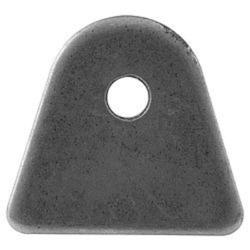[ALL60012] Allstar Performance - 1/8in Flat Tabs 4pk 1/4in Hole - 60012