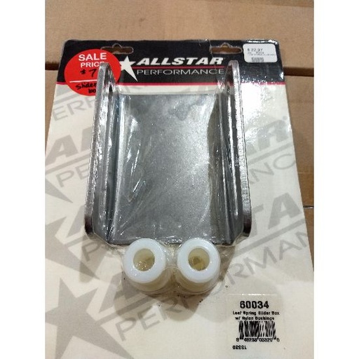 [ALL60034] Allstar Performance - Leaf Spring Slider Box w/Nylon Bushings - 60034