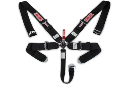 [SIM29110BK] Simpson Race Products  - 5 PT Harness System CL P D B I Ind 55in - 29110BK