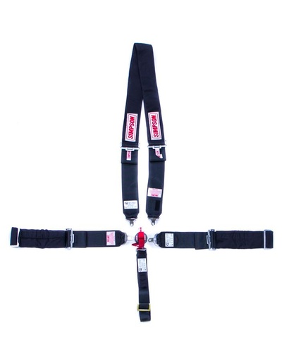[SIM29116BK] Simpson Race Products  - 5 PT Harness System Drag Racing CL with A - 29116BK