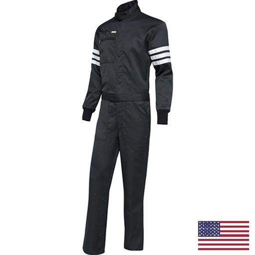 [SIM402211] Simpson Race Products  - Suit Double Nomex BK MD Gabardine - 402211