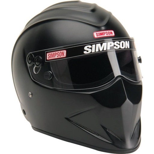 [SIM7297128] Simpson Race Products  - Helmet Diamondback 7 .500 Flat Black SA2020 - 7297128