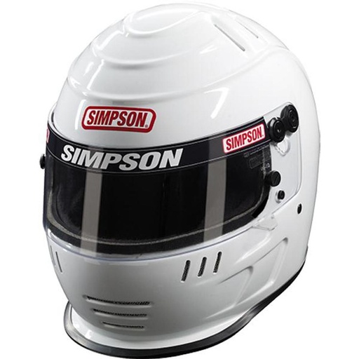 [SIM7707121] Simpson Race Products  - Helmet Speedway Shark 7 .500 White SA2020 - 7707121