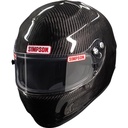 Simpson Race Products  - Helmet Devil Ray Medium Carbon SA2020 - 783002C