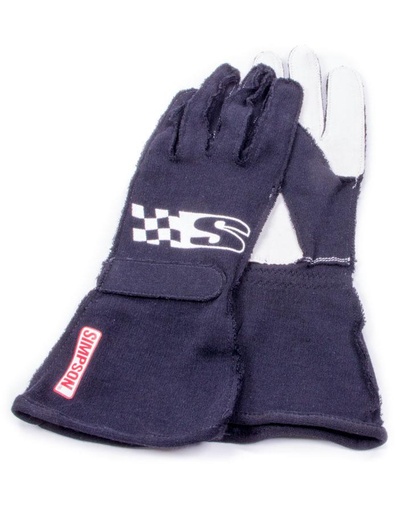 [SIMSSMK] Simpson Race Products  - Super Sport Glove Medium Black - SSMK