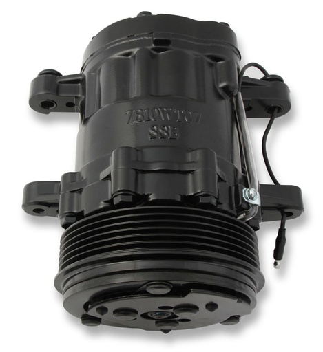 [HLY199-104] Holley - AC Compressor Sanden SD7 R 134A Black - 199-104