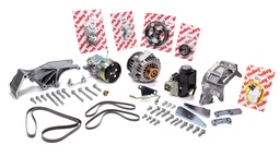 [HLY20-162] Holley - Low LS Drive System Kit with PS Alt and AC Compress. - 20-162