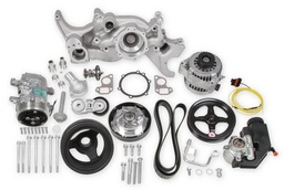 [HLY20-185] Holley - LS Mid Mount Complete Engine Accessory System - 20-185