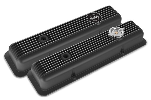 [HLY241-135] Holley - SBC Muscle Series Valve Covers   pair - 241-135