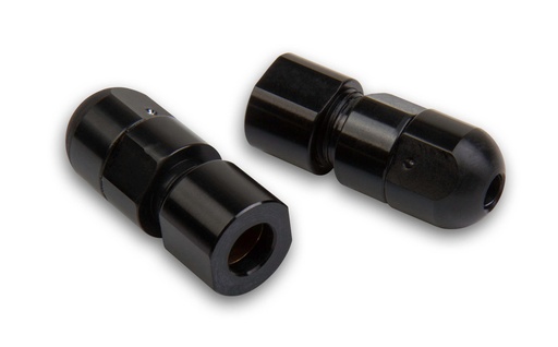 [HLY26-342] HolleyVent Tubes Rollover Valves Black Anodized - 26-342