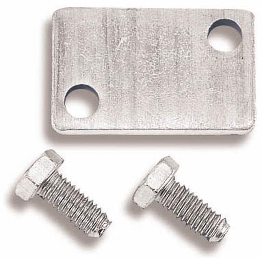 [HLY301-20] Holley - Choke Block Off Plate - 301-20
