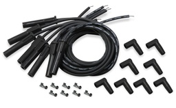 [HLY561-113] HolleySpark Plug Wire Set Univ GM LS Cut to Fit Black - 561-113