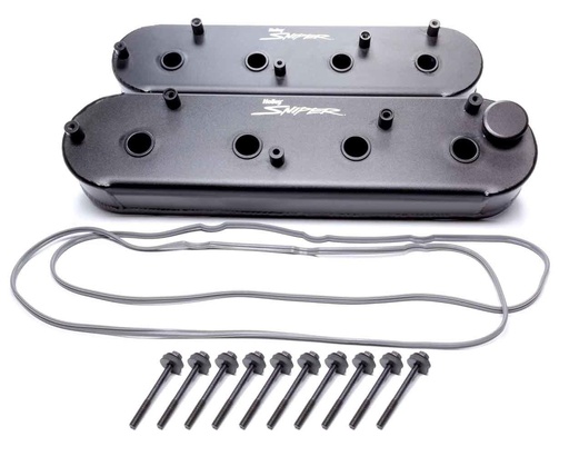 [HLY890014B] Holley - Sniper Fabricated Valve Covers  SGM LS Tall - 890014B