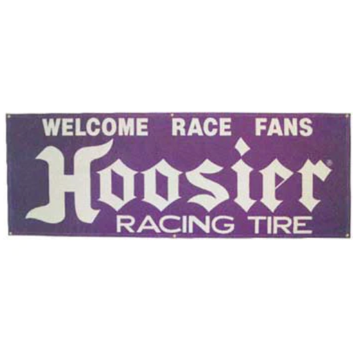 [HTA25002B] CLOSEOUT -Hoosier Cloth Banner 3'x8'