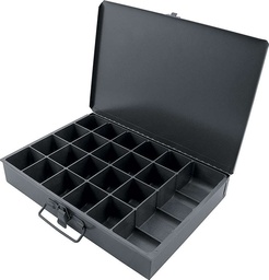 [ALL14365] Allstar Performance - Metal Storage Case 21 Comp 9.99x13.99x2 - 14365