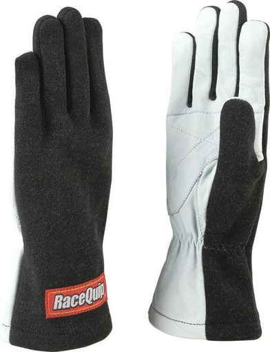 [RQP350002] RaceQuip  - Gloves Single Layer Small Black