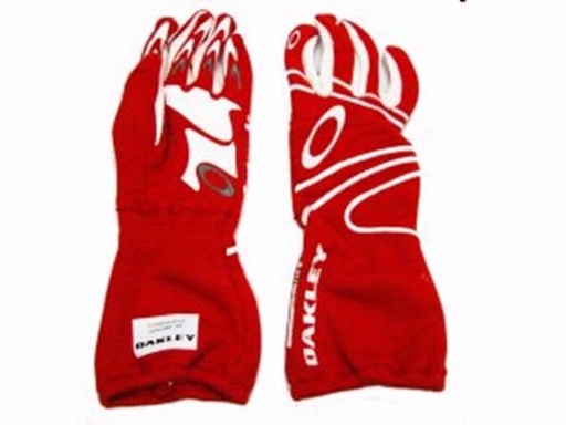 [OKM94106-400-S] CLOSEOUT -FR Driving Glove - Red Small -94106