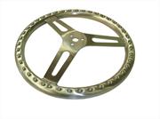 [PRPC910-32728] PRP Aluminum Steering Wheel 15”  1" Dish, Nubs Aluminum - 910-32728