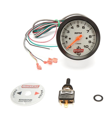 [QRP611-6002] 3 .375" Tach With RemOTe Recall - 611-6002