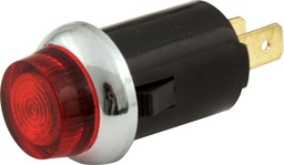 [QC61-701] Quickcar Warning Light  .750  Red  Carded - 61-701