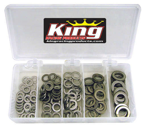 [KRP2725] Stainless AN Washer Kit, 145 Pieces - 2725
