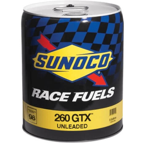 [SUF1017] CLOSEOUT -Sunoco Race Fuels 260 GTX 5 GAL - 1017