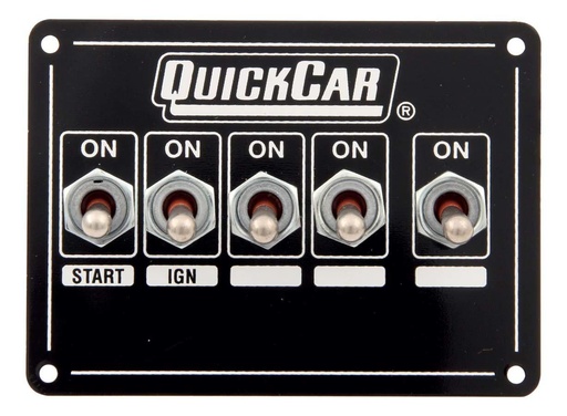 [QRP50-7713] Ignition Panel Dual  With X Over And 3 Whl Bk - 50-7713