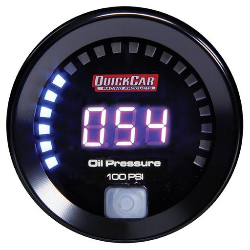 [QCR67-003] Quickcar Digital Oil Pressure Gauge 0 100 - 67-003