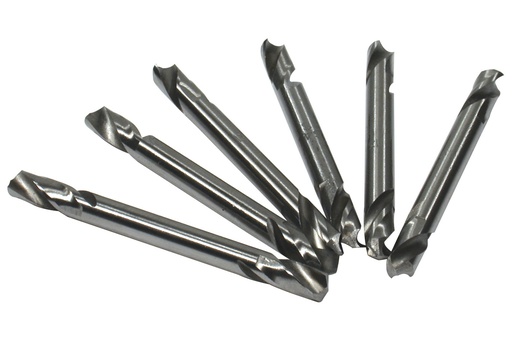 [ALL18201] 1/8in Double Ended Drill Bit 6pk - 18201