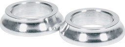 [ALL18597] Tapered Spacers Alum 5/8in ID 1/4in Long - 18597