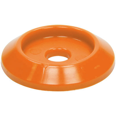 [ALL18849-50] Allstar Performance - Body Bolt Washer Plastic Orange 50pk - 18849-50
