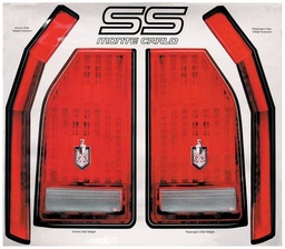 [ALL23017] M/C SS Tail Decal Kit 1983-88 - 23017