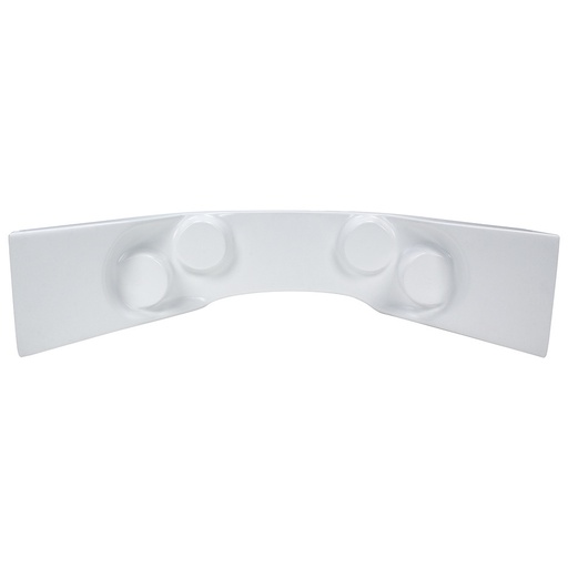 [ALL23242] Allstar Performance - Fiberglass Curved Dash Panel White - 23242